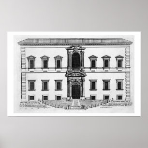 Póster Palazzo del Quirinale, from 'Palazzi di Roma', par