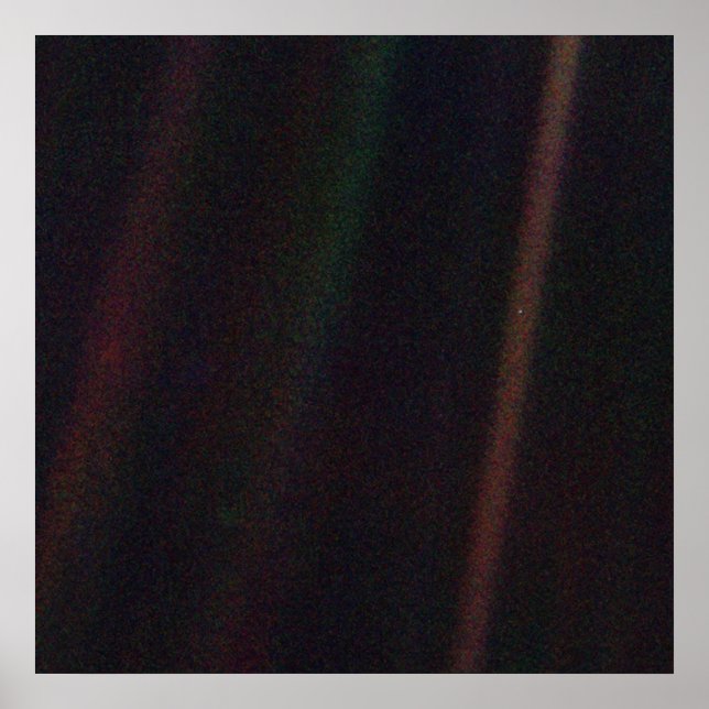 Póster Pale BLue Dot (Frente)