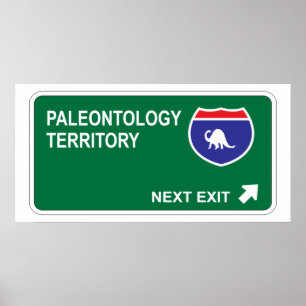 Póster Paleontología Siguiente Salida