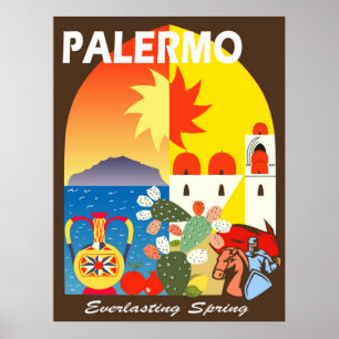 Póster Palermo, Primavera Eterna