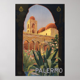 Póster Palermo Travel