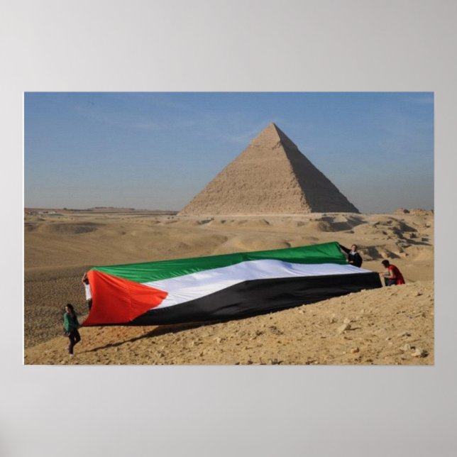 Póster Palestina en Egipto (Frente)