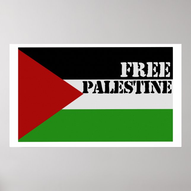 Póster Palestina Libre (Frente)
