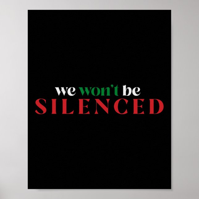 Póster Palestina Libre contra el apartheid resiste a la j (Frente)