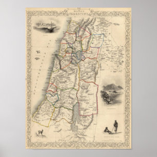 Póster Palestina moderna