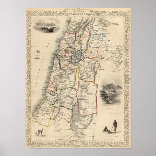 Póster Palestina moderna (Frente)