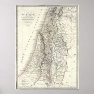 Póster Palestina o Tierra Santa - La Tierra Santa