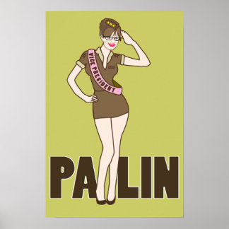 Póster Palin Pinup Poster
