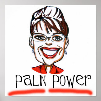 Póster Palin Power Poster