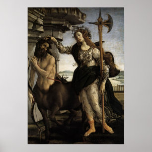 Póster Pallas y Centaur
