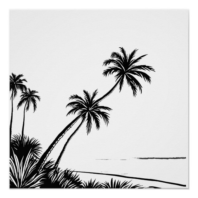 Póster Palm Beach (Anverso)