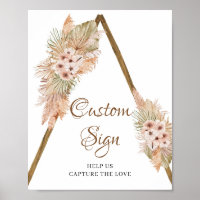 Palm Seca Boho deja Rótulo de Personalizado de hie