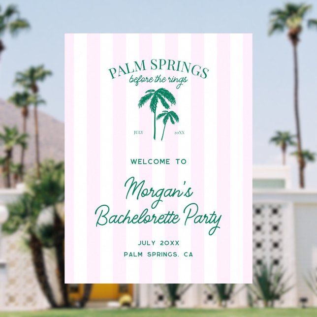 Póster Palm Springs Antes De La Bienvenida De La Bachille (Subido por el creador)