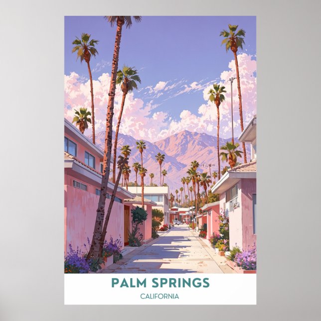 Póster Palm Springs - California (Frente)
