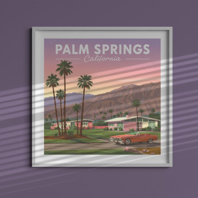 Póster Palm Springs California (Subido por el creador)