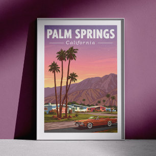 Póster Palm Springs California