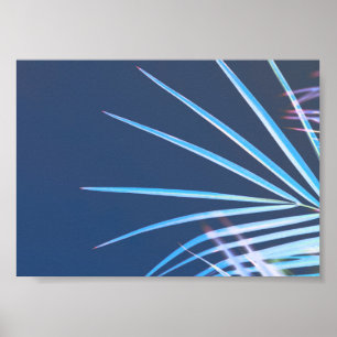 Póster Palm Tree Deja Esbozo Minimalismo