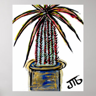 Póster "Palma de Madagascar"