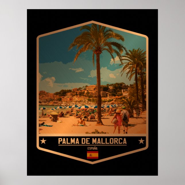 Póster Palma de Mallorca (Frente)