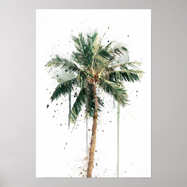 Póster Palmera (Frente)