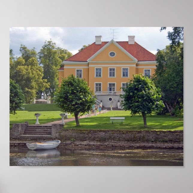 Póster Palmse Manor Estonia Coaster (Frente)