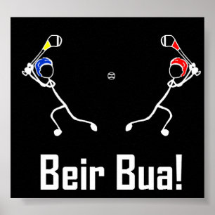 Póster Palo Con Deporte Hurtante Poster Beir Bua