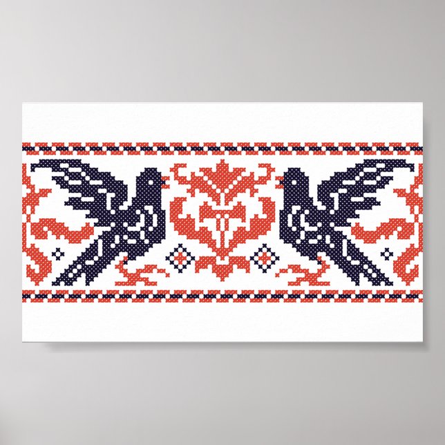 Póster Palomas de pareja (Frente)