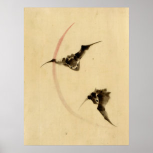 Póster Palos que vuelan 1840