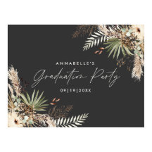 Pampas de graduación presupuestaria moderno botáni