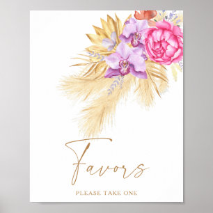 Póster Pampas frass - Favorece al Poster