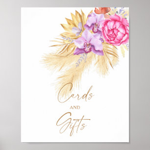 Póster Pampas hierba - CARDS AND GIFTS Poster