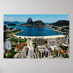 Póster Pan de Azúcar Río de Janeiro