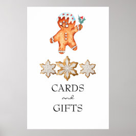 Póster Pan de jengibre | Tarjetas y regalos para baby sho