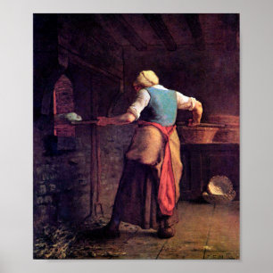 Póster Pan de pan para mujeres, mijo Jean-Francois