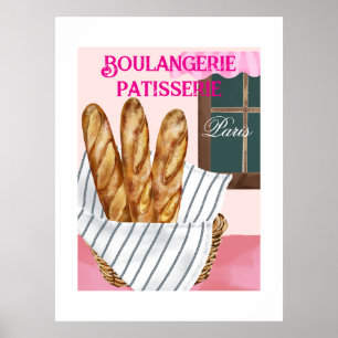 Póster Panadería