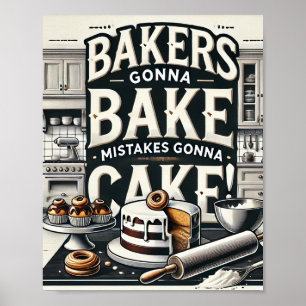Póster Panadería