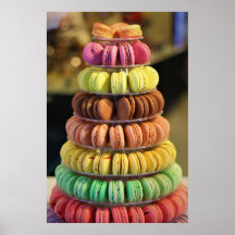 Panadería de gama alta bienes Torre de Macarons Fr