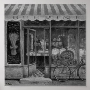 Póster Panadería Guerini Hornear (Italia) Charcoil O Atw