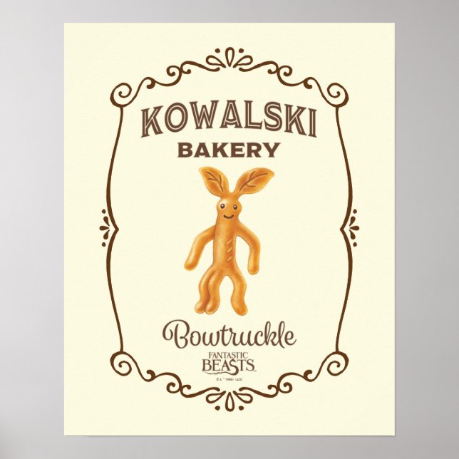 Póster Panadería Kowalski - Bowtruckle (Frente)