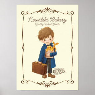 Póster Panadería Kowalski - Newt Scamander