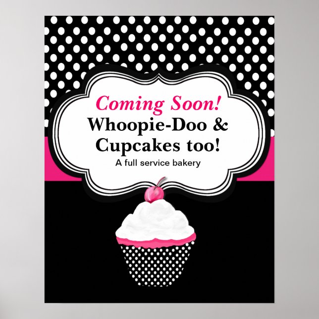 Póster Panadería Poster de negocios 4 (Frente)