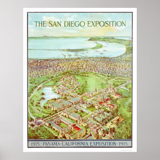 Póster Panamá - Exposición de California en San Diego 191
