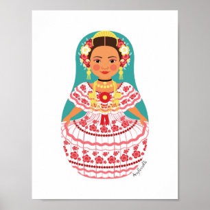 Póster Panamanian Matryoshka Poster