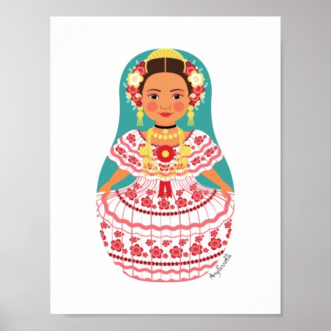 Póster Panamanian Matryoshka Poster (Frente)