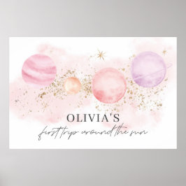 Póster Pancarta de Fondo de Cartel de Primer Viaje Alrede