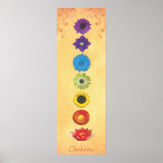 Póster Pancarta de Seven Chakras