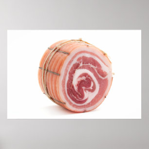Póster Pancetta piacentina