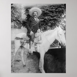 Póster Pancho Villa General Revolucionario Mexicano