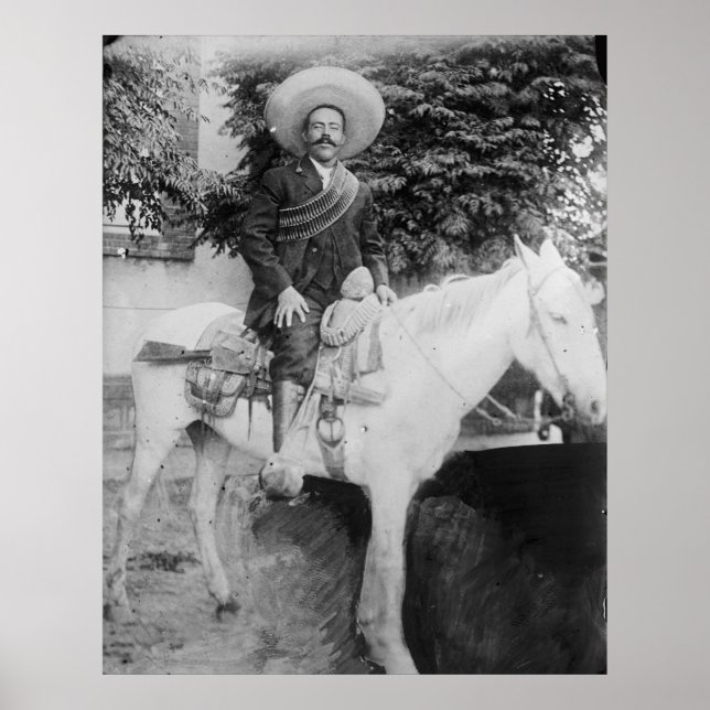Póster Pancho Villa General Revolucionario Mexicano (Frente)