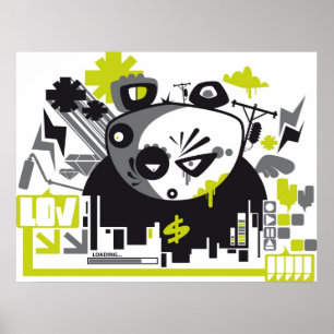 Póster panda